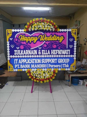 Papan Bunga di Karet Tengsin
